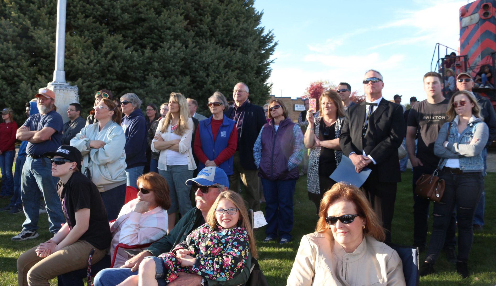 Crowd watching centennial ceremony.jpg